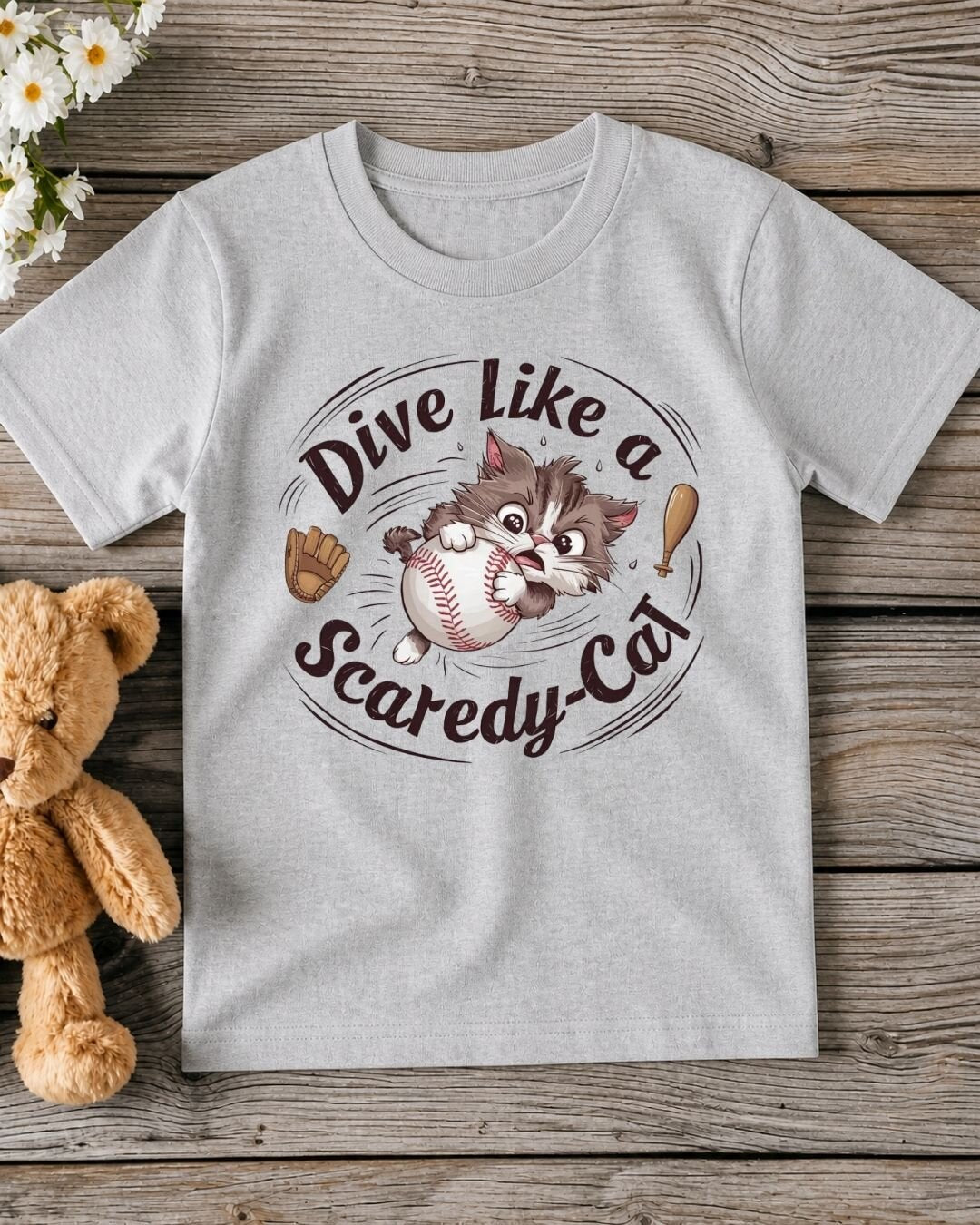 Baseball Kid Cotton Tee
