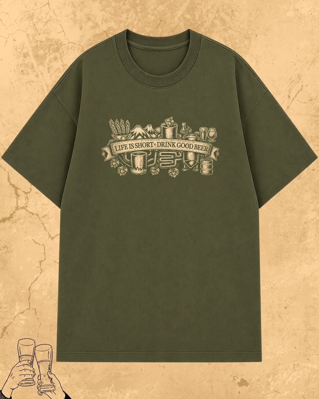 Beer Chill Cotton Tshirt