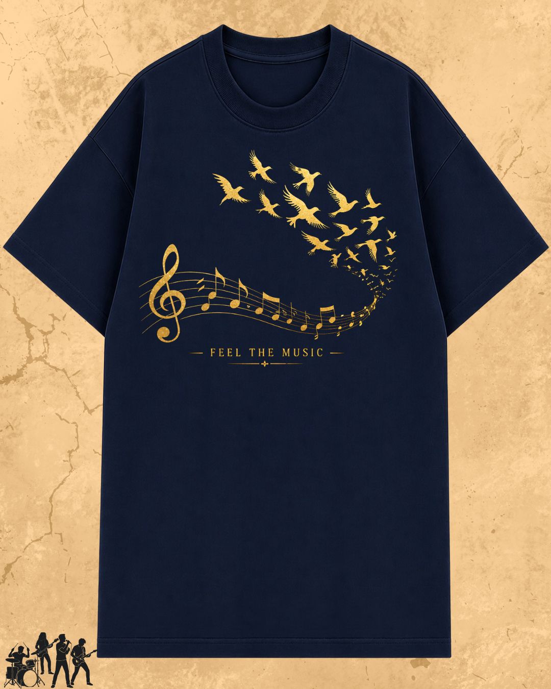 Music Freedom Cotton Tshirt