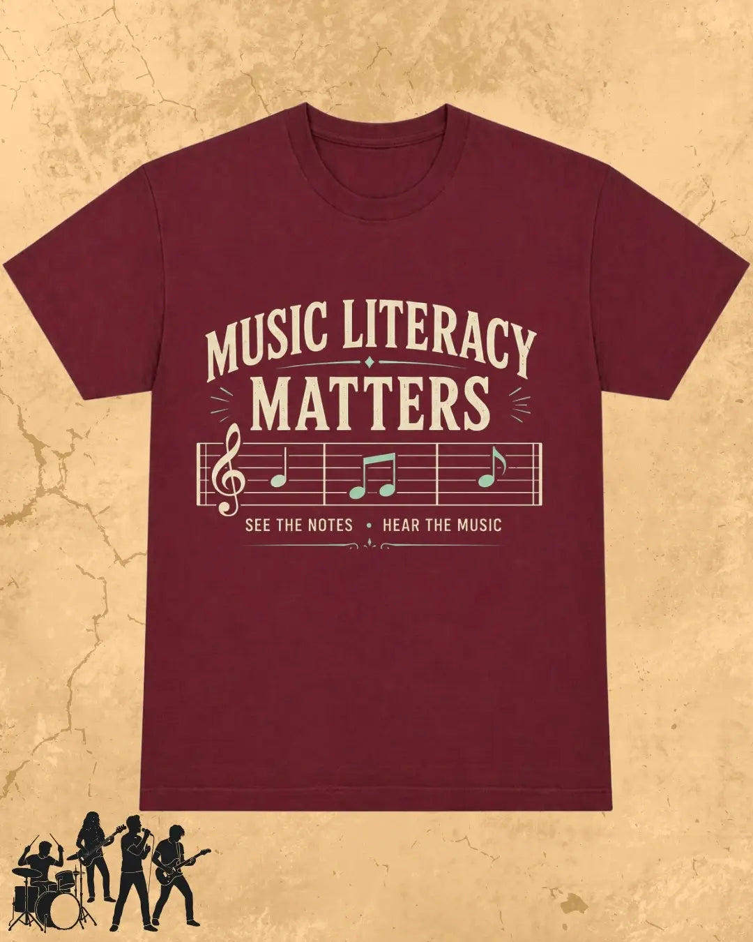 Music Literacy Matters Cotton T-Shirt