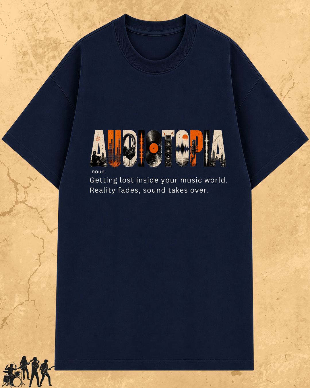 Hinglish Music Dictionary Cotton Tshirt