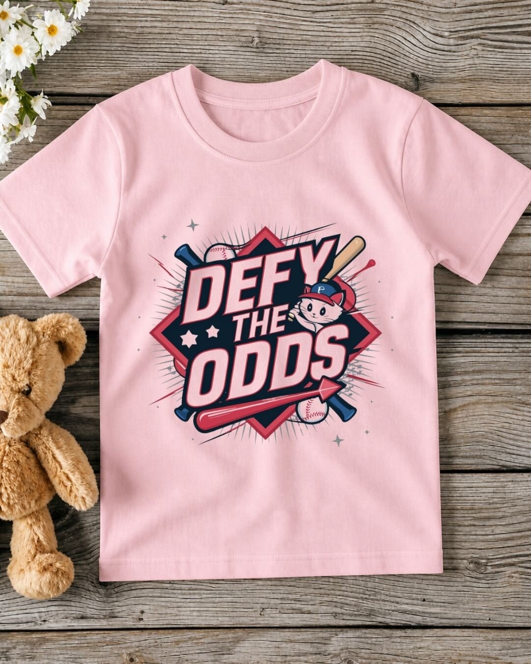 Baseball Kid Cotton Tee
