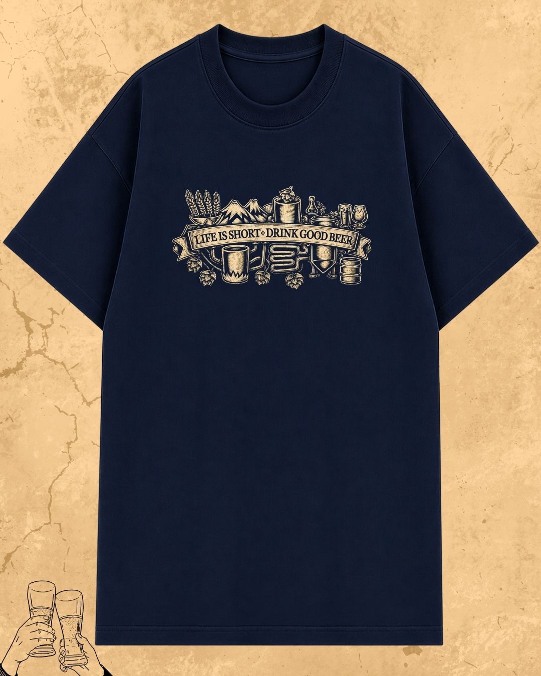 Beer Chill Cotton Tshirt