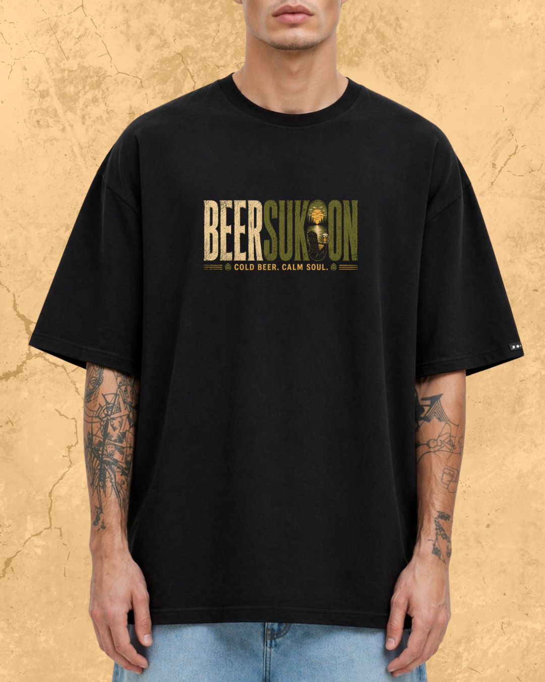 Beer Vibes Cotton Tshirt