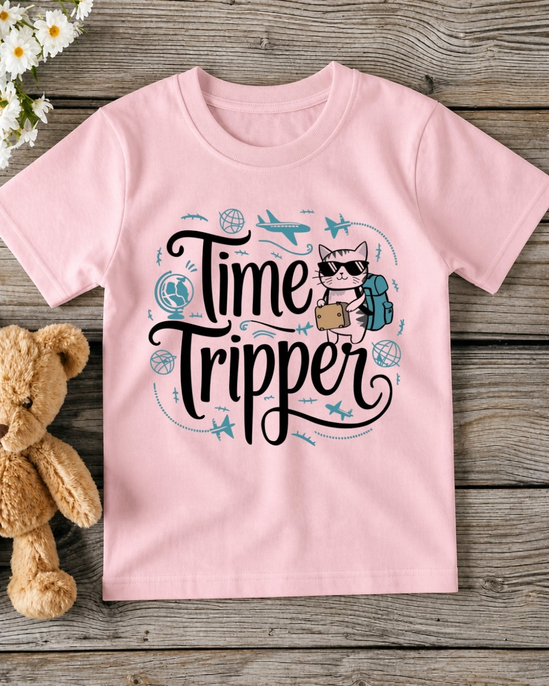 Time Tripper kid Cotton Tshirt