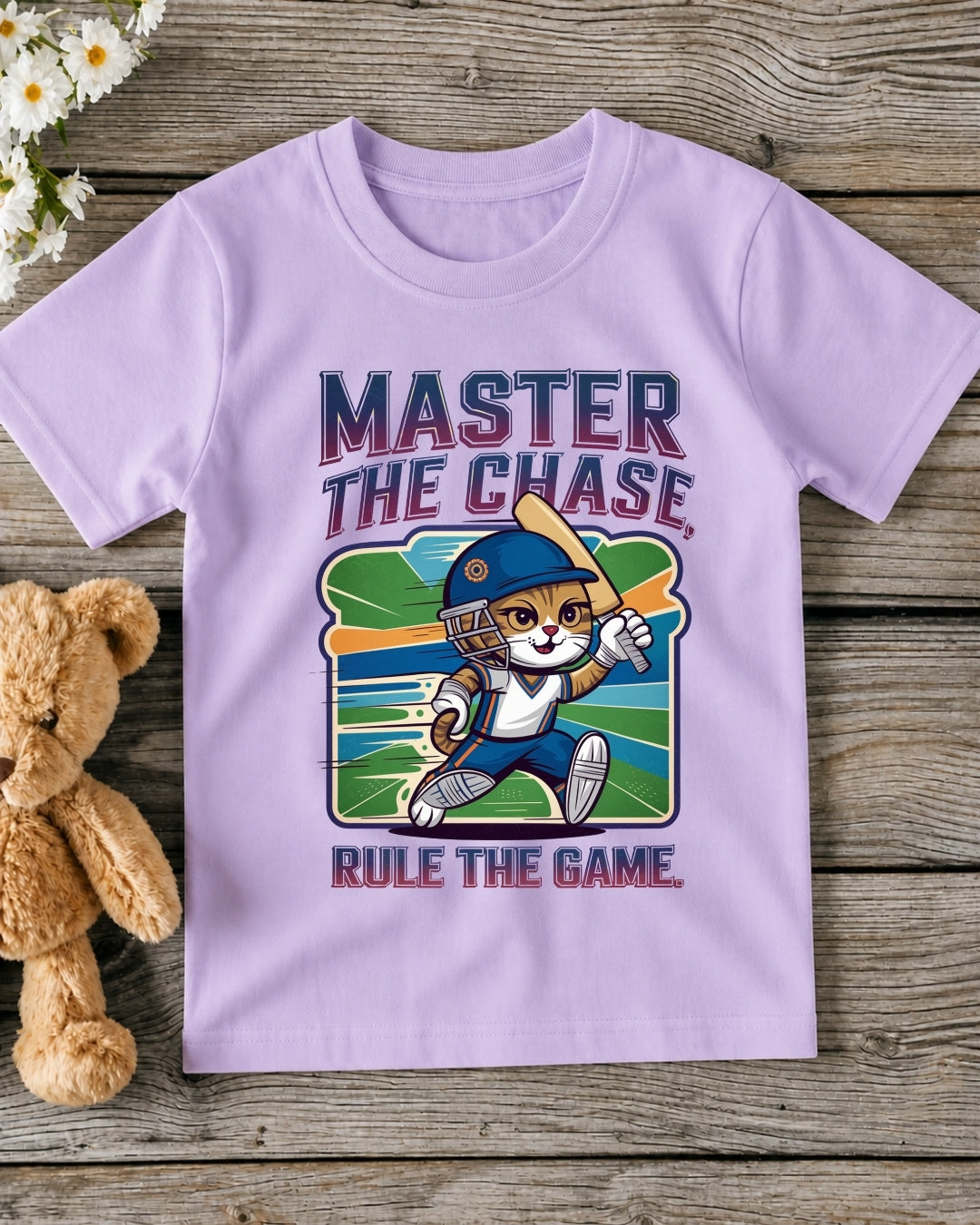 Master The Chase Kid Cotton Tshirt