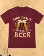 Beer Bond Statement Cotton T-Shirt