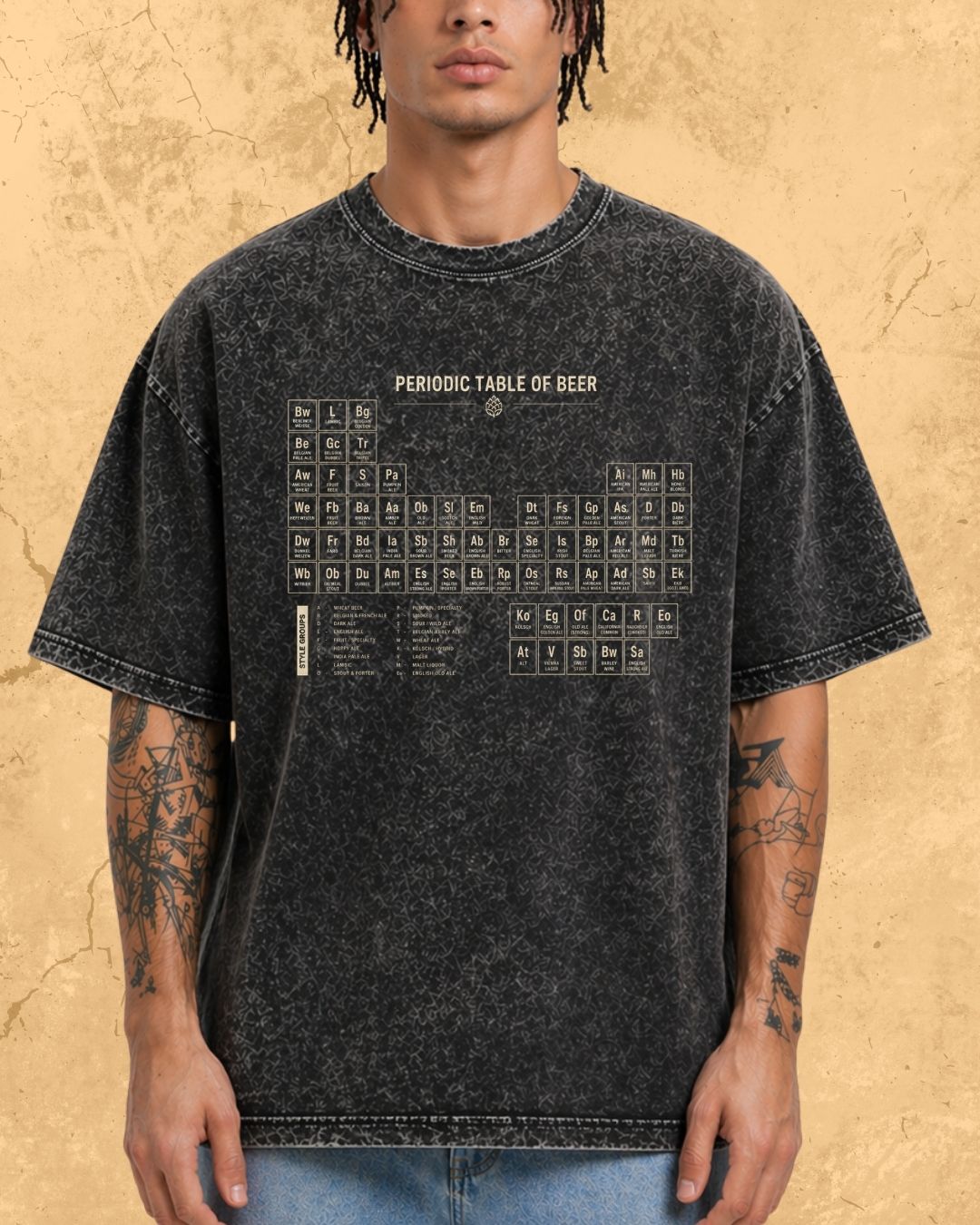 Beer Chemistry Pun Cotton Tshirt
