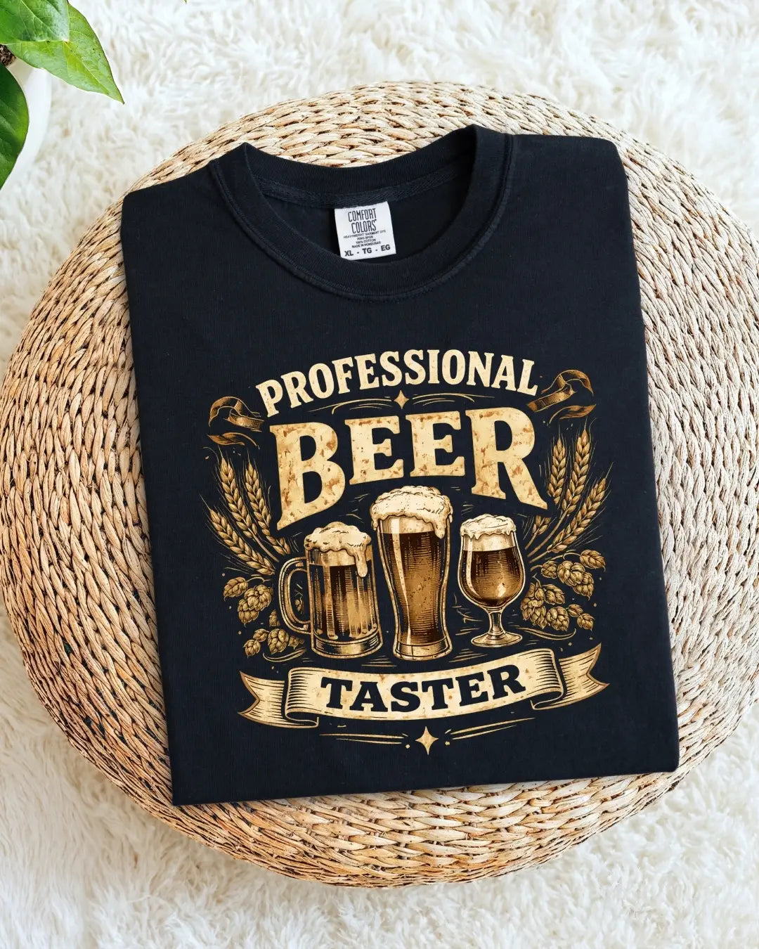 Beer Bond Statement Cotton T-Shirt