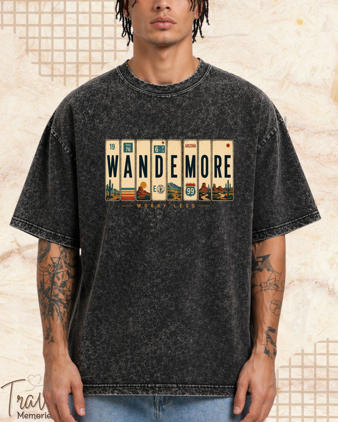 Roadtrip Travel Cotton Tshirt