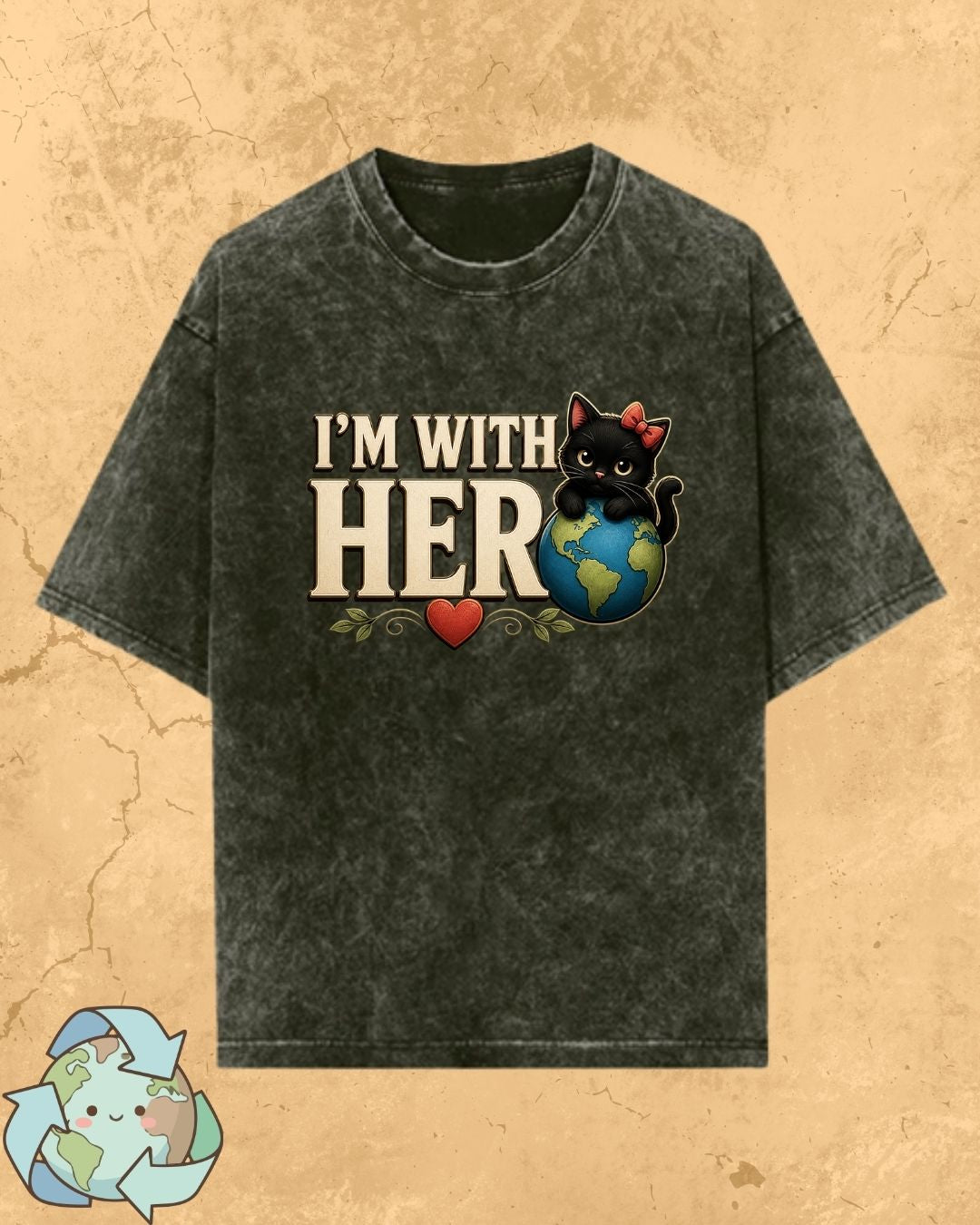 Purr Eco Life Cotton Tshirt