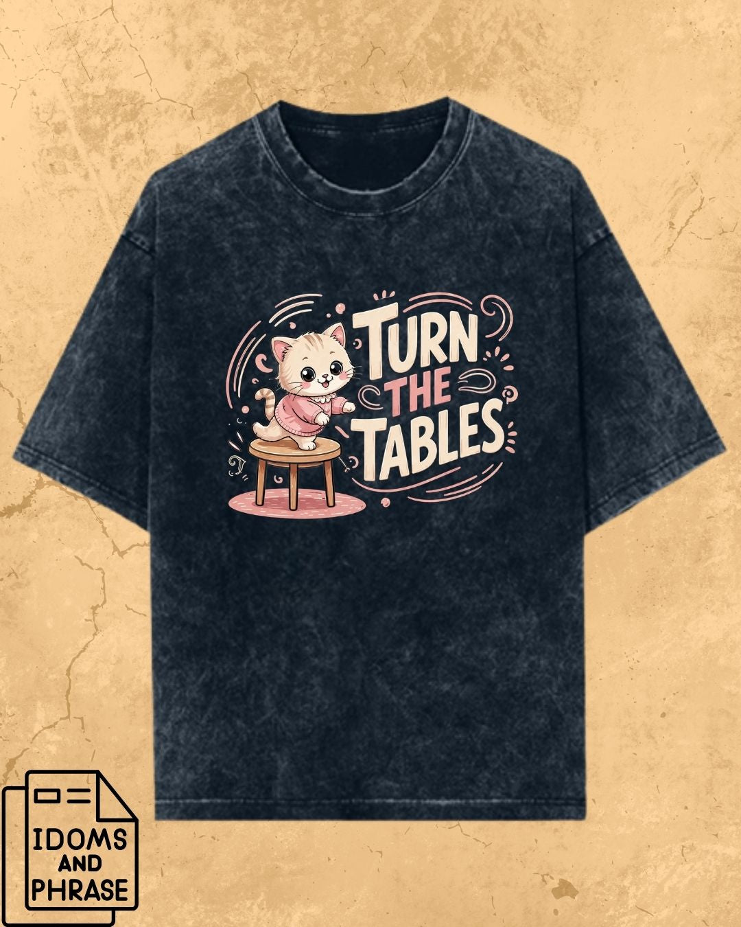 Idiom Whisker Cotton Tee