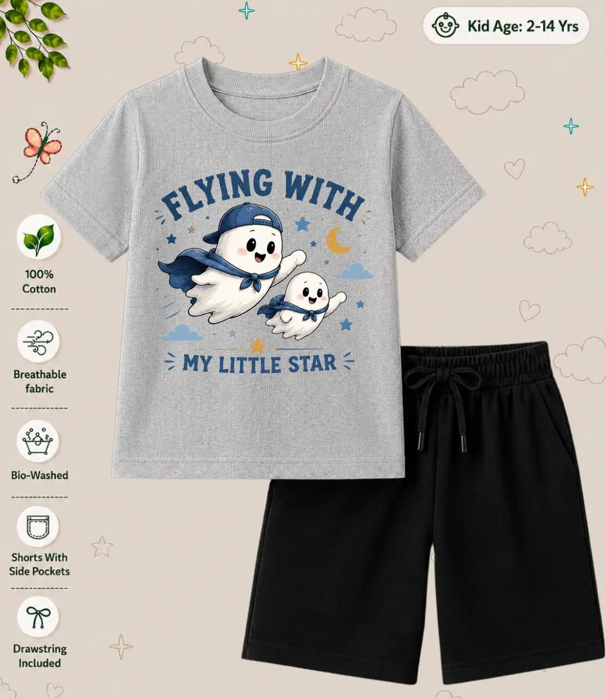 Mom - Dad Loving Kid Co-ord Set