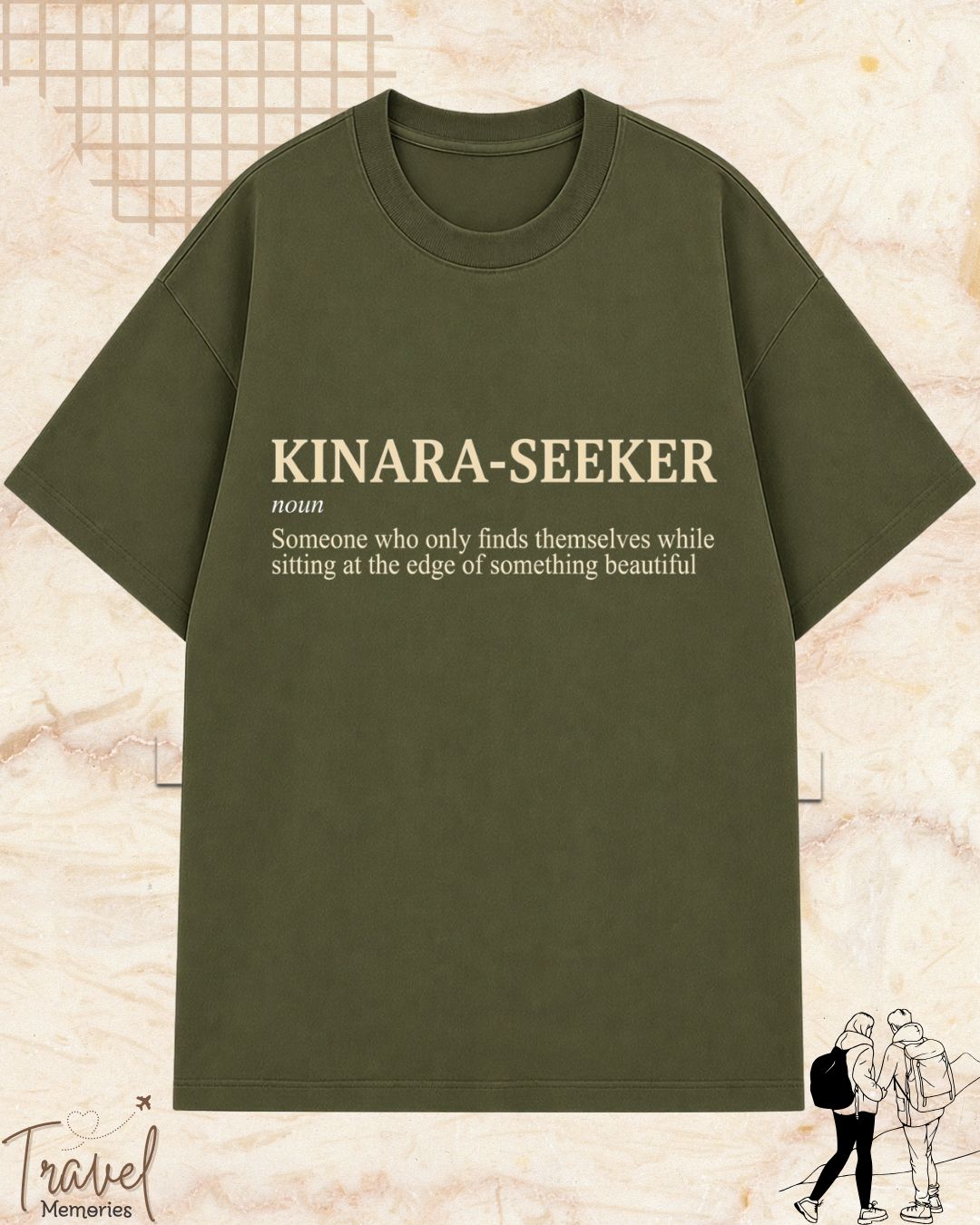 Hinglish Minimalist Dictionary Travel Cotton Tshirt