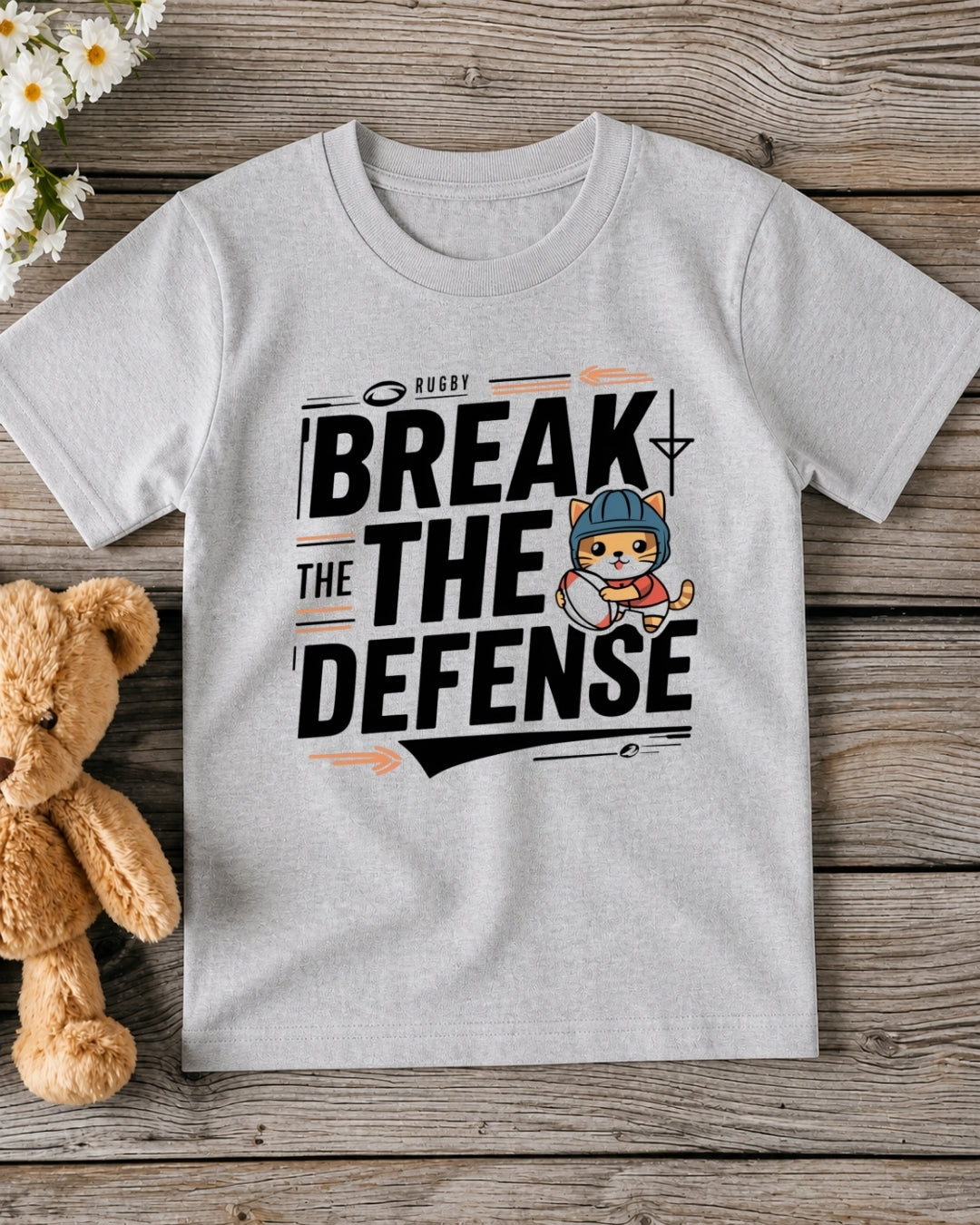 Break the Defence kid Cotton Tshirt