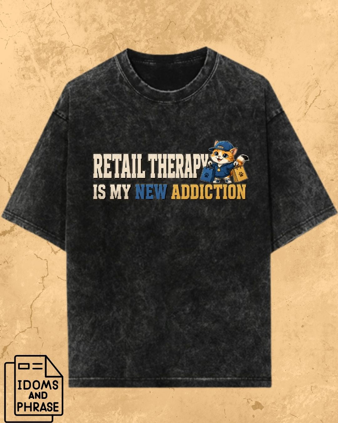 Idiom Whisker Cotton Tshirt