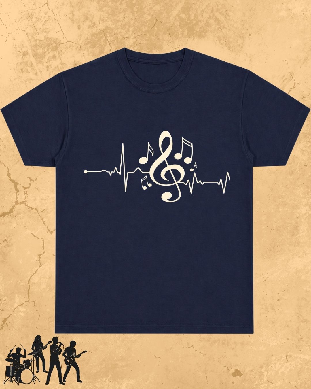 Soul Vibes Music Cotton T-Shirt