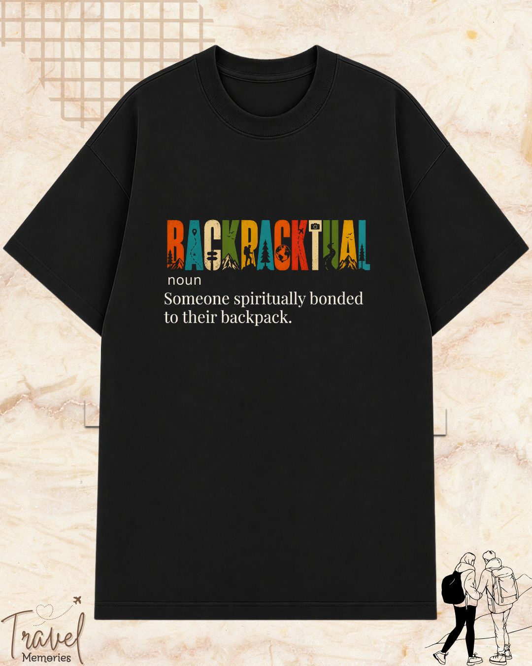 Hinglish Dictionary Travel Cotton Tshirt