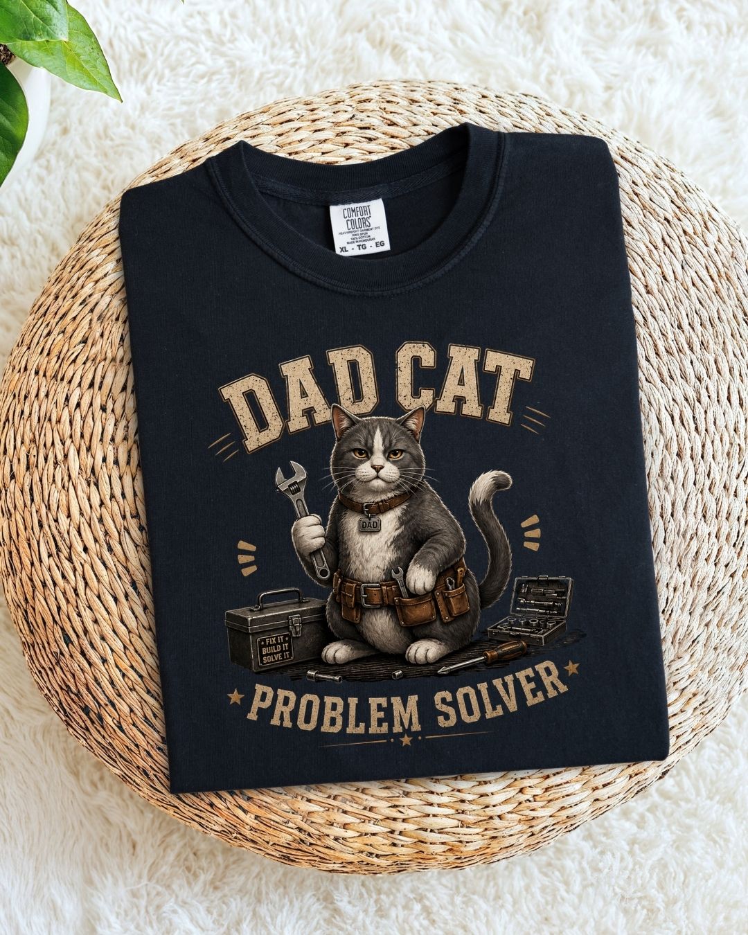 Purr Dad Cotton Tshirt