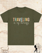 WanderScape Travel Cotton Tshirt