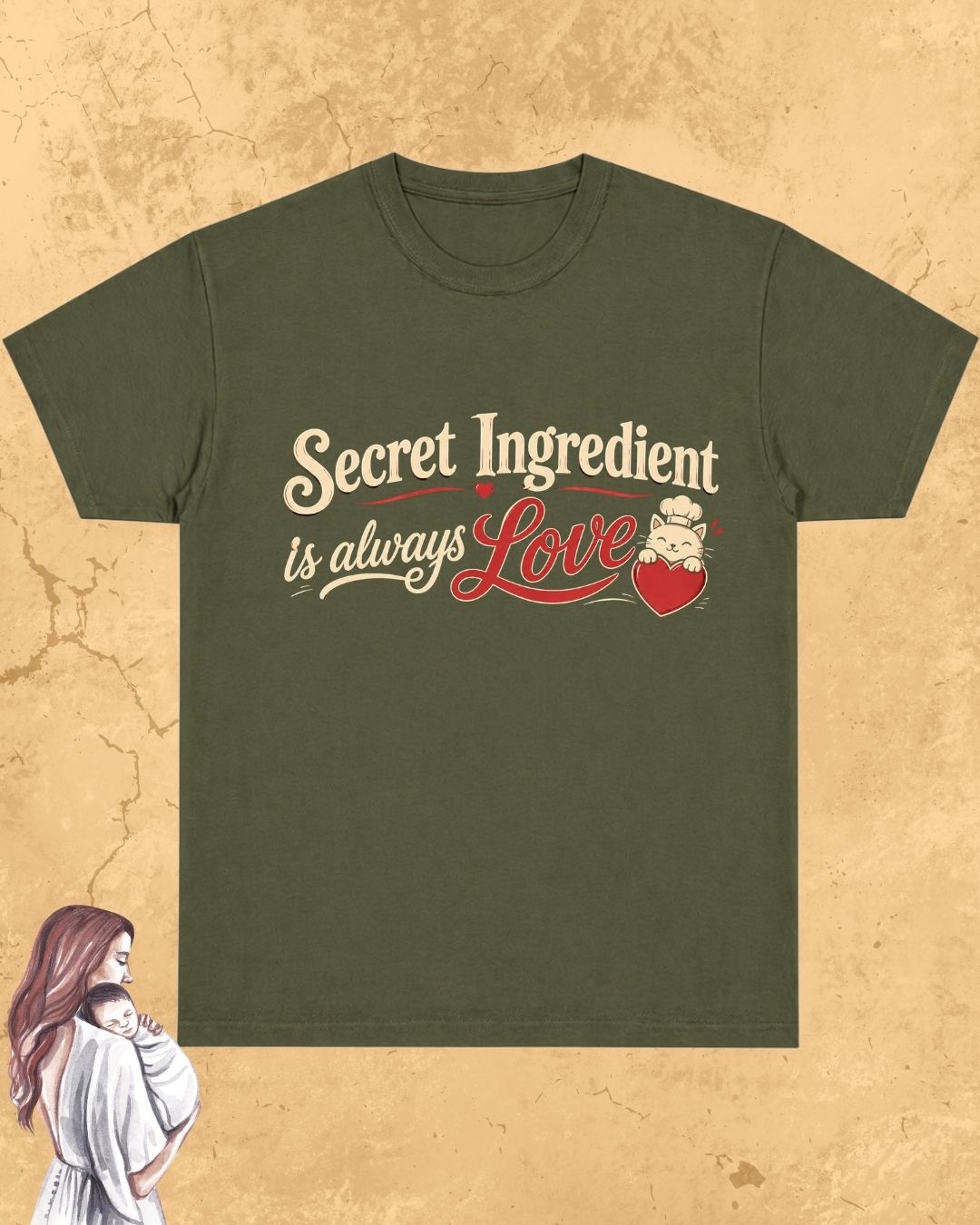 Purr Mom Cotton Tshirt