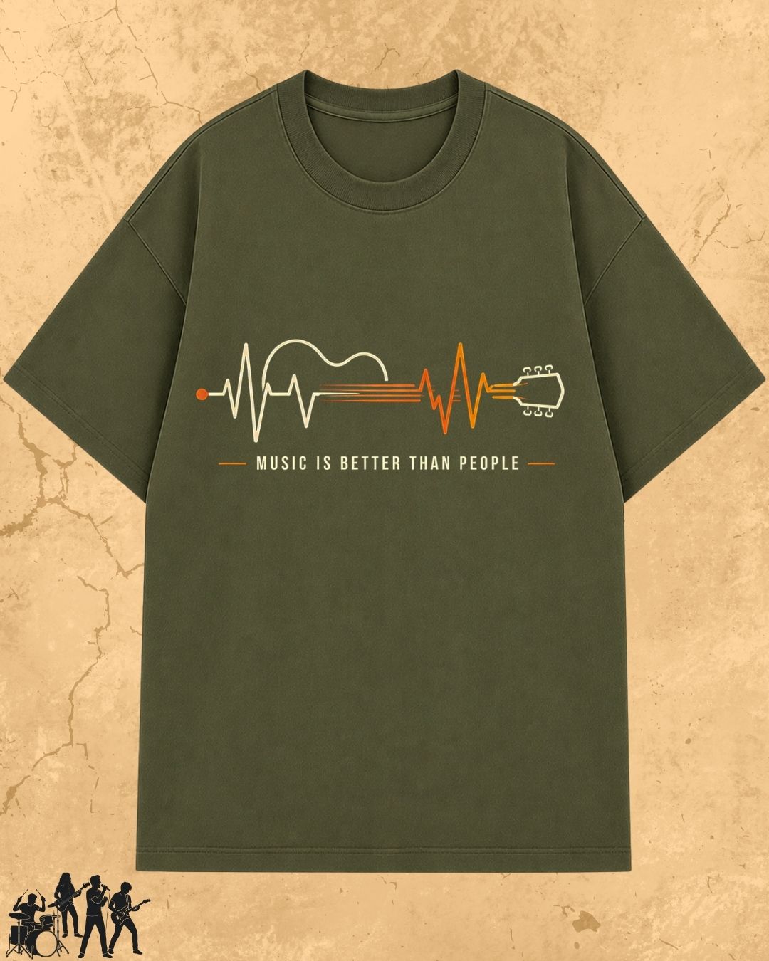 Music Therapy Cotton T-Shirt