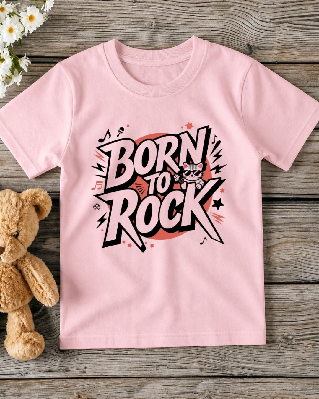Music Kid Cotton Tee