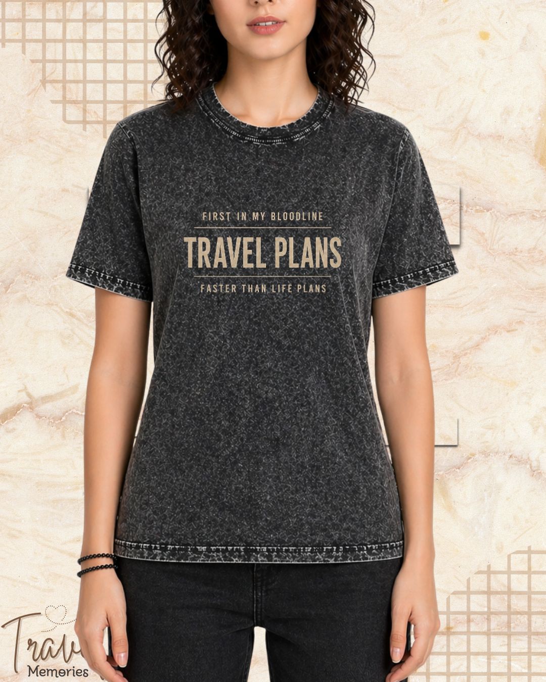 FIRST IN MY BLOODLINE Travel Cotton Tshirt