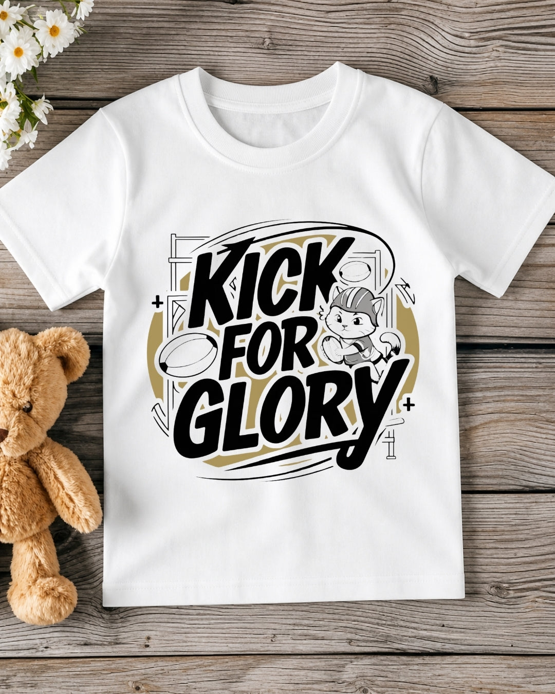 Kick The Glory kid Cotton Tshirt
