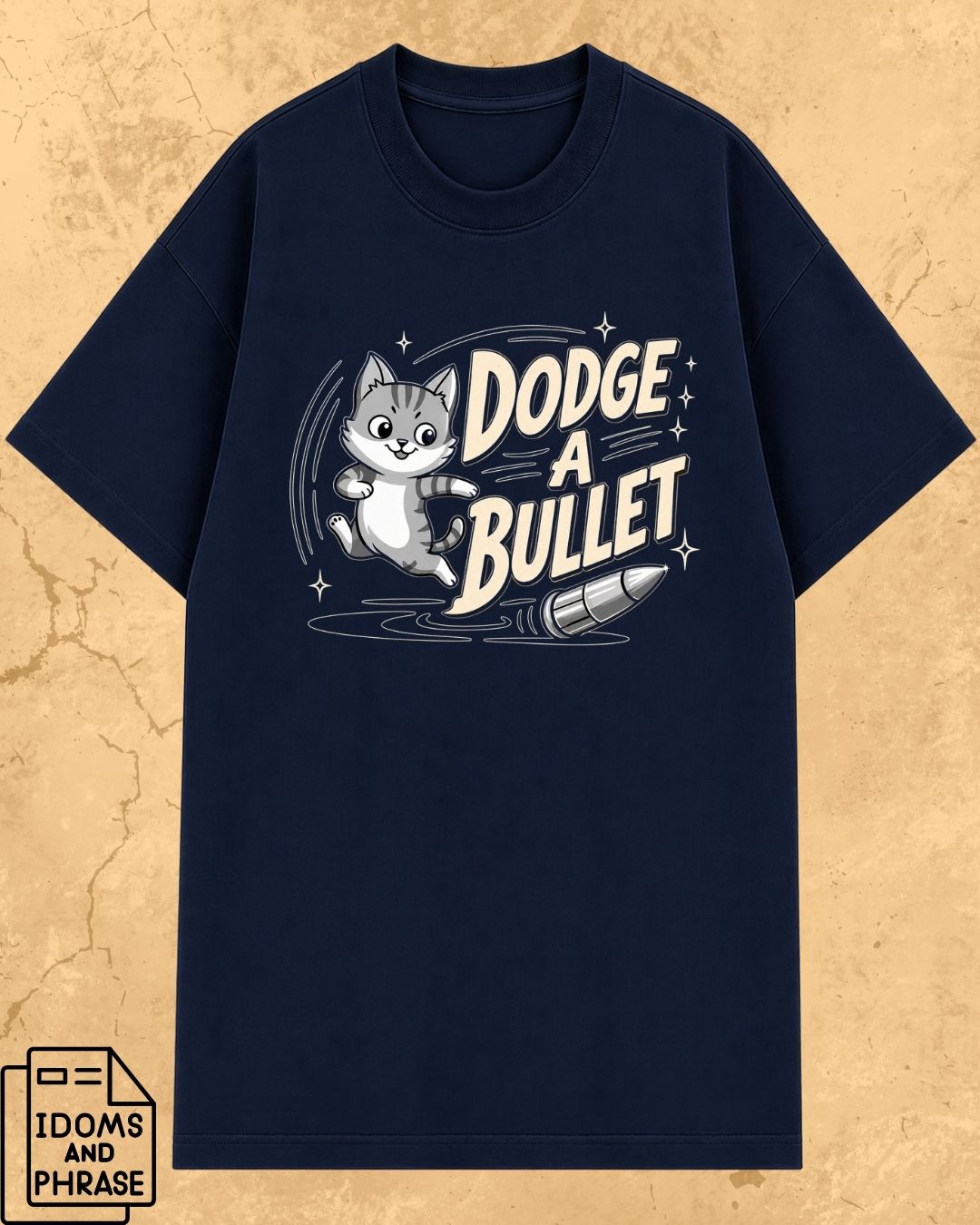 Idiom Whisker Cotton Tee