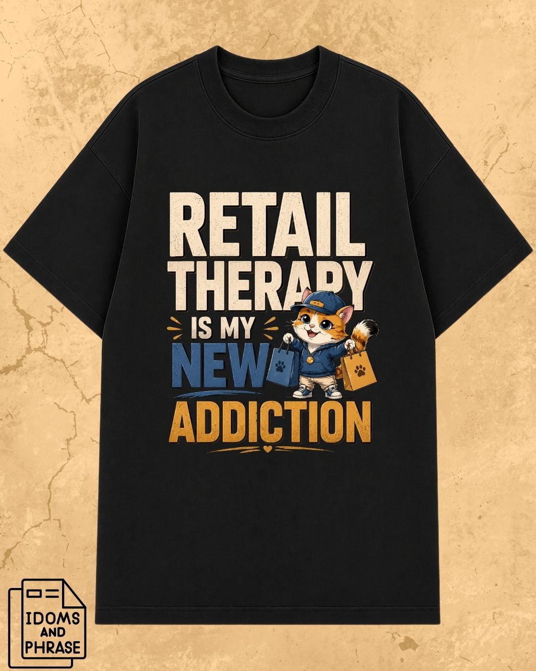 Idiom Whisker Cotton Tshirt