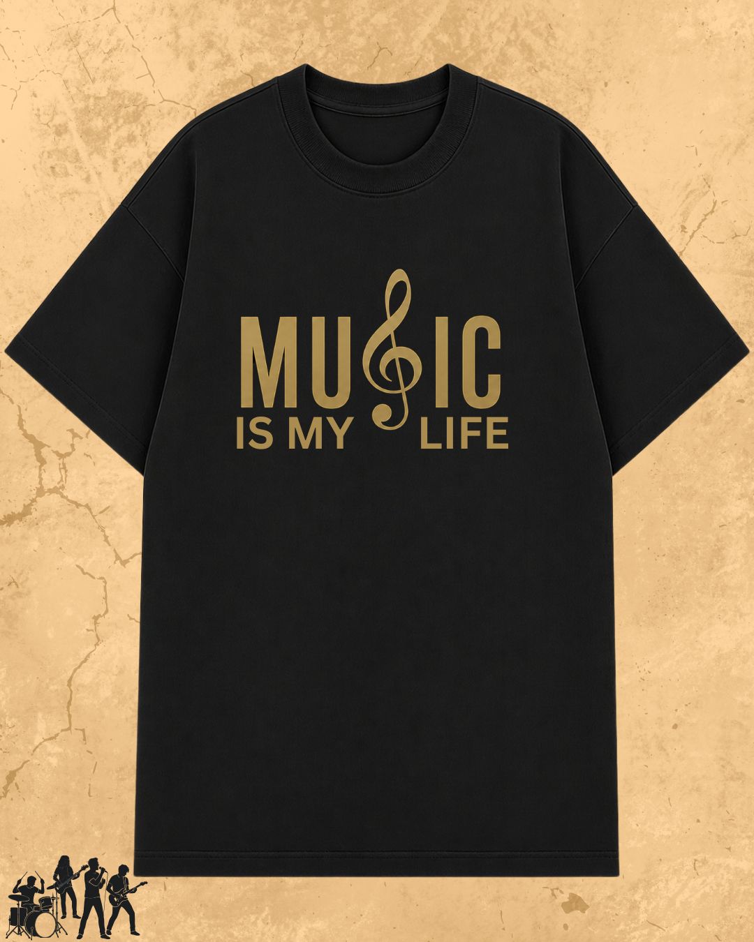 Music Cotton Tshirt