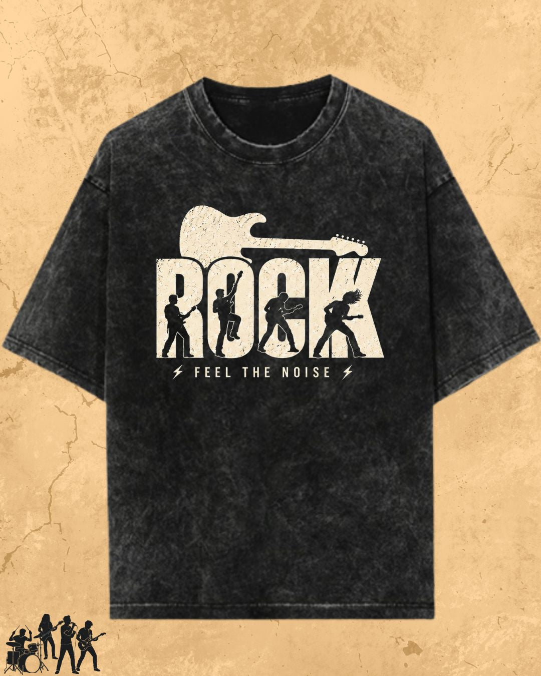 Rock Music Cotton Tshirt