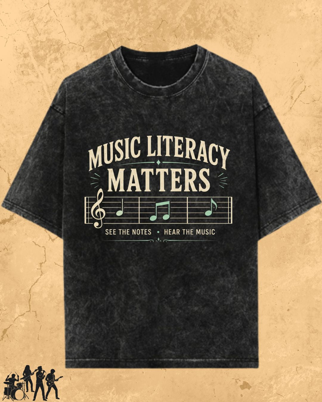 Music Literacy Matters Cotton T-Shirt