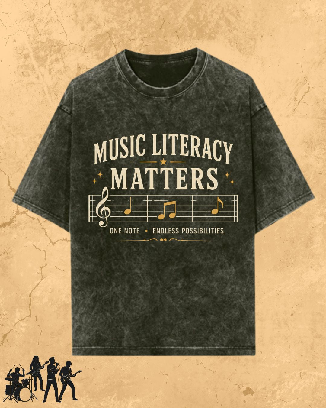 Music Literacy Matters Cotton T-Shirt