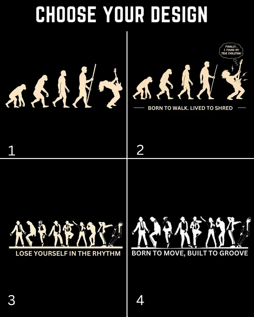 Evolution of Music T-Shirt