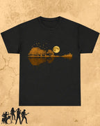 Guitar Relaxation Music Cotton T-Shirt