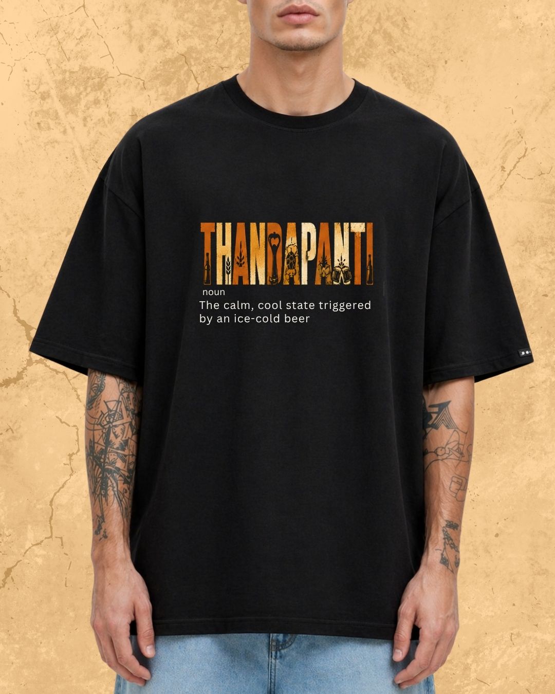 Hinglish Beer Dictionary Cotton Tshirt