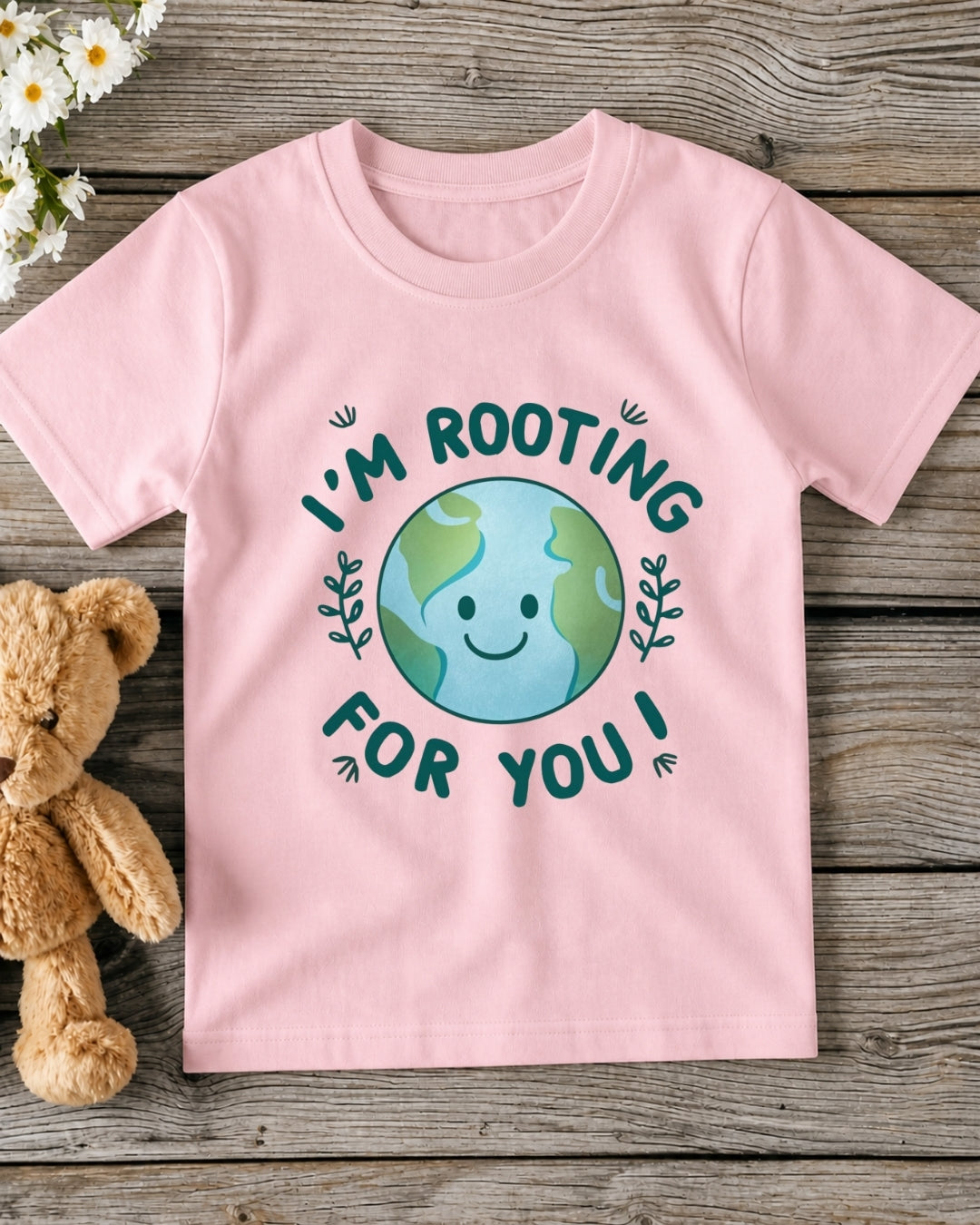 I'm Rooting For You Kid Cotton Tshirt