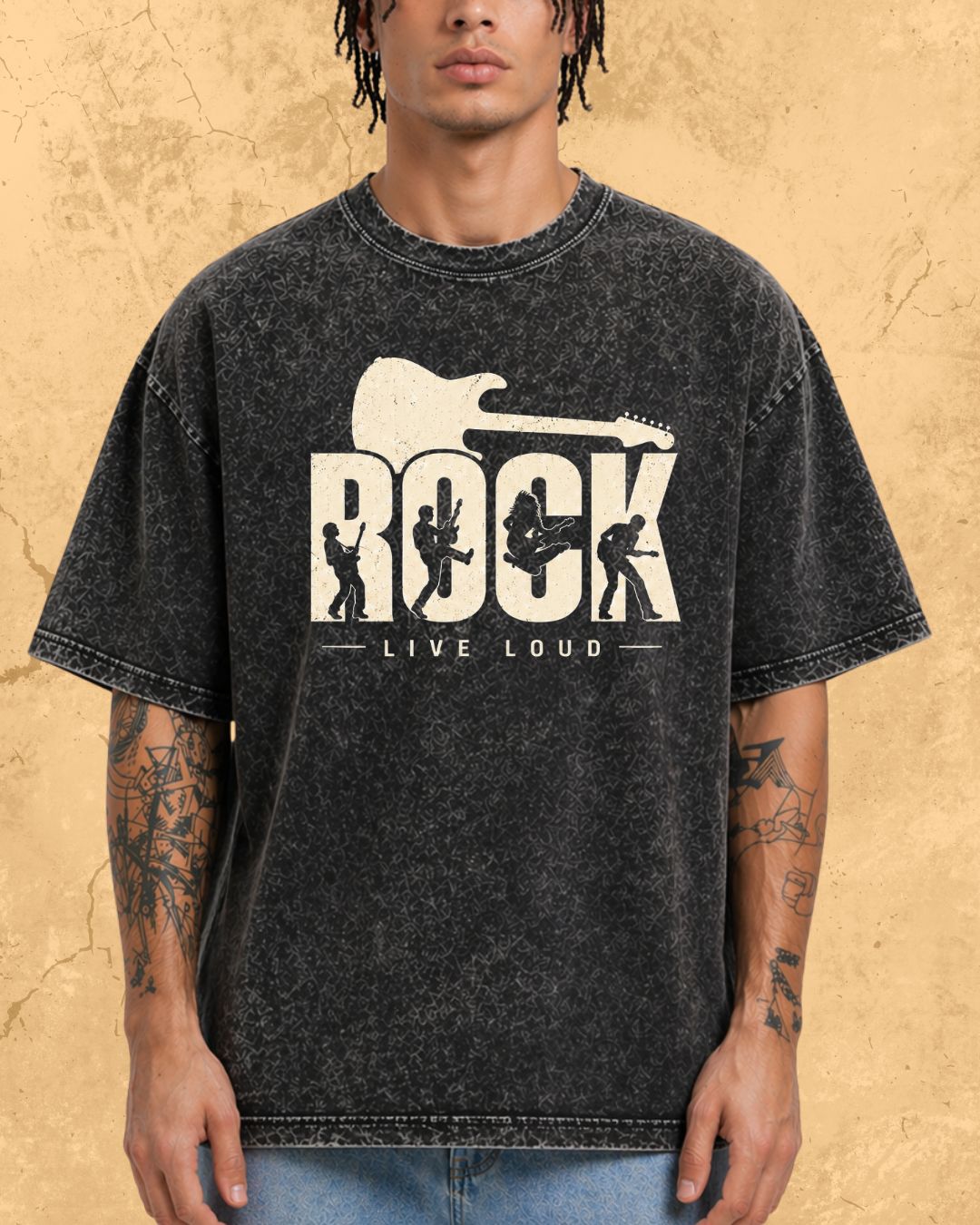 Rock Music Cotton Tshirt