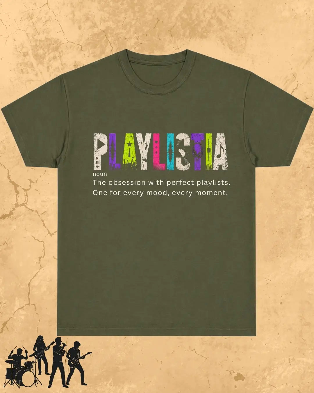 Hinglish Music Dictionary Cotton Tshirt