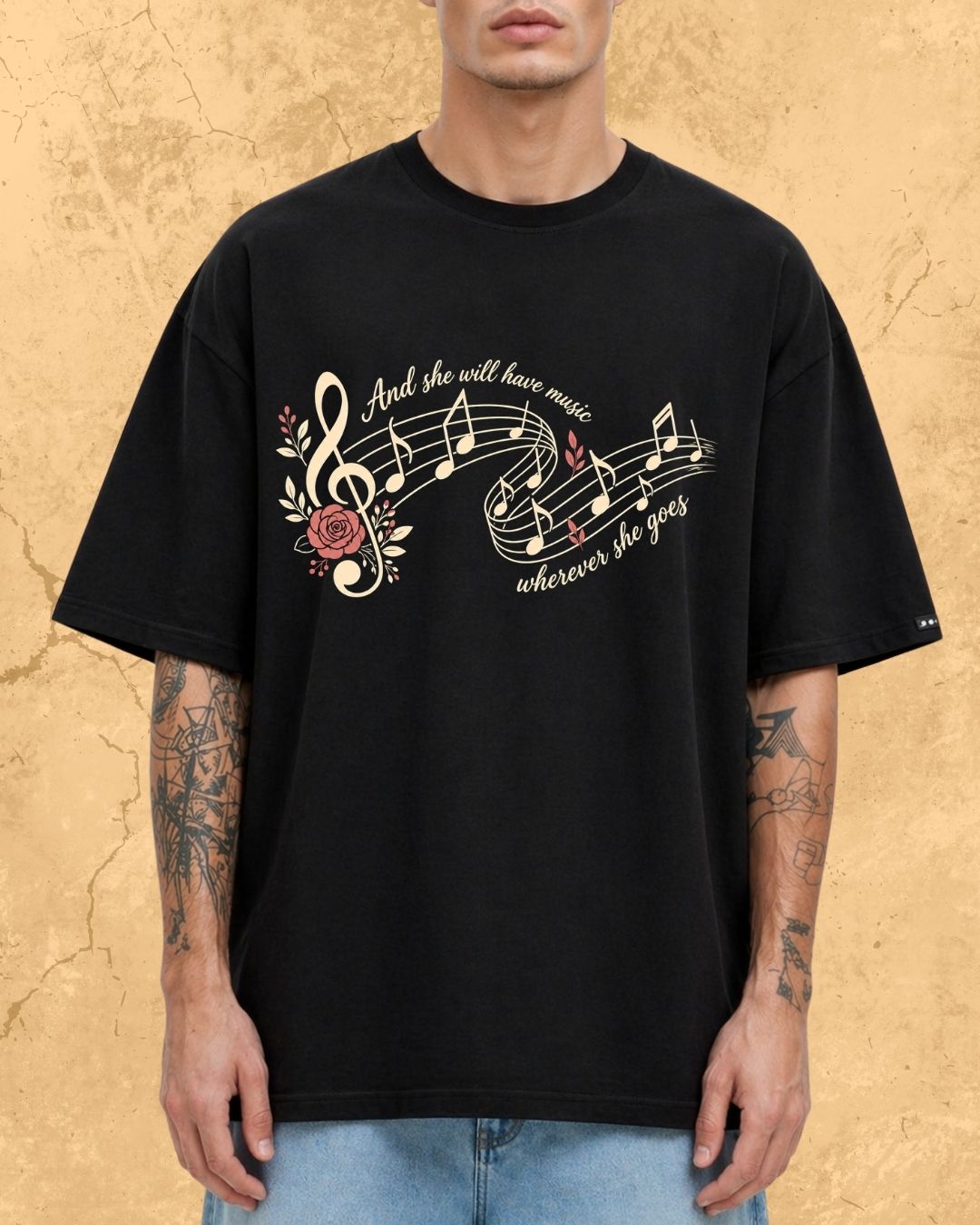 Soul Vibes Music Cotton T-Shirt