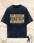 Roadtrip Travel Cotton Tshirt