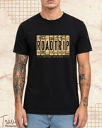 Roadtrip Travel Cotton Tshirt