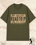 Roadtrip Travel Cotton Tshirt