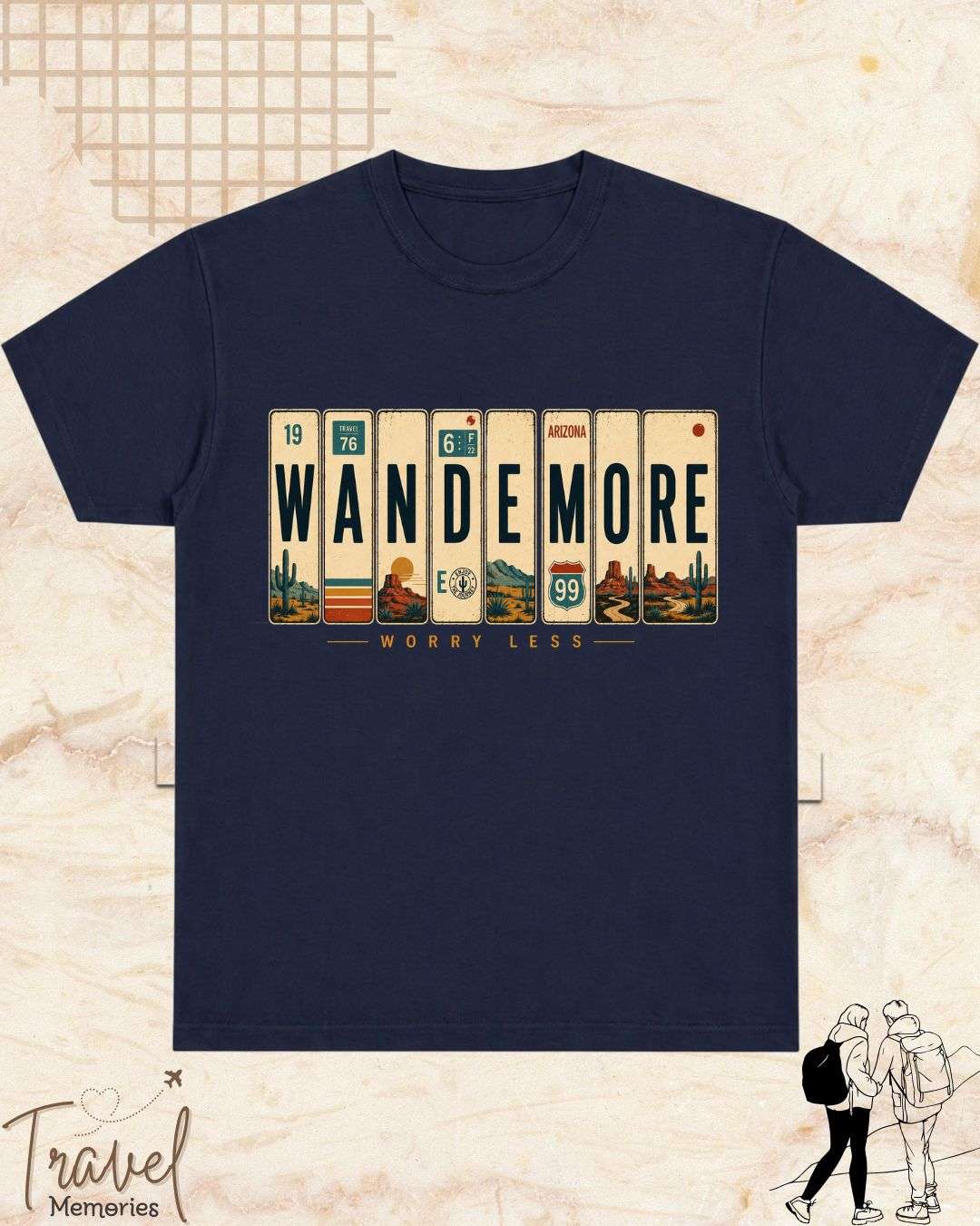 Roadtrip Travel Cotton Tshirt Swiftsoul 