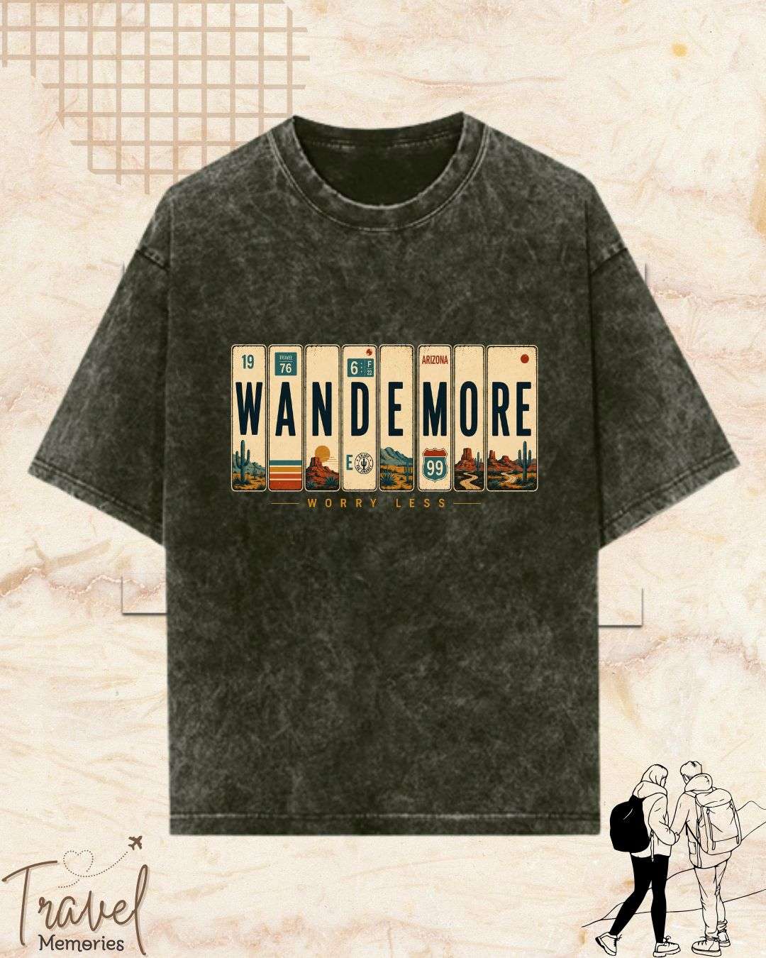 Roadtrip Travel Cotton Tshirt Swiftsoul 