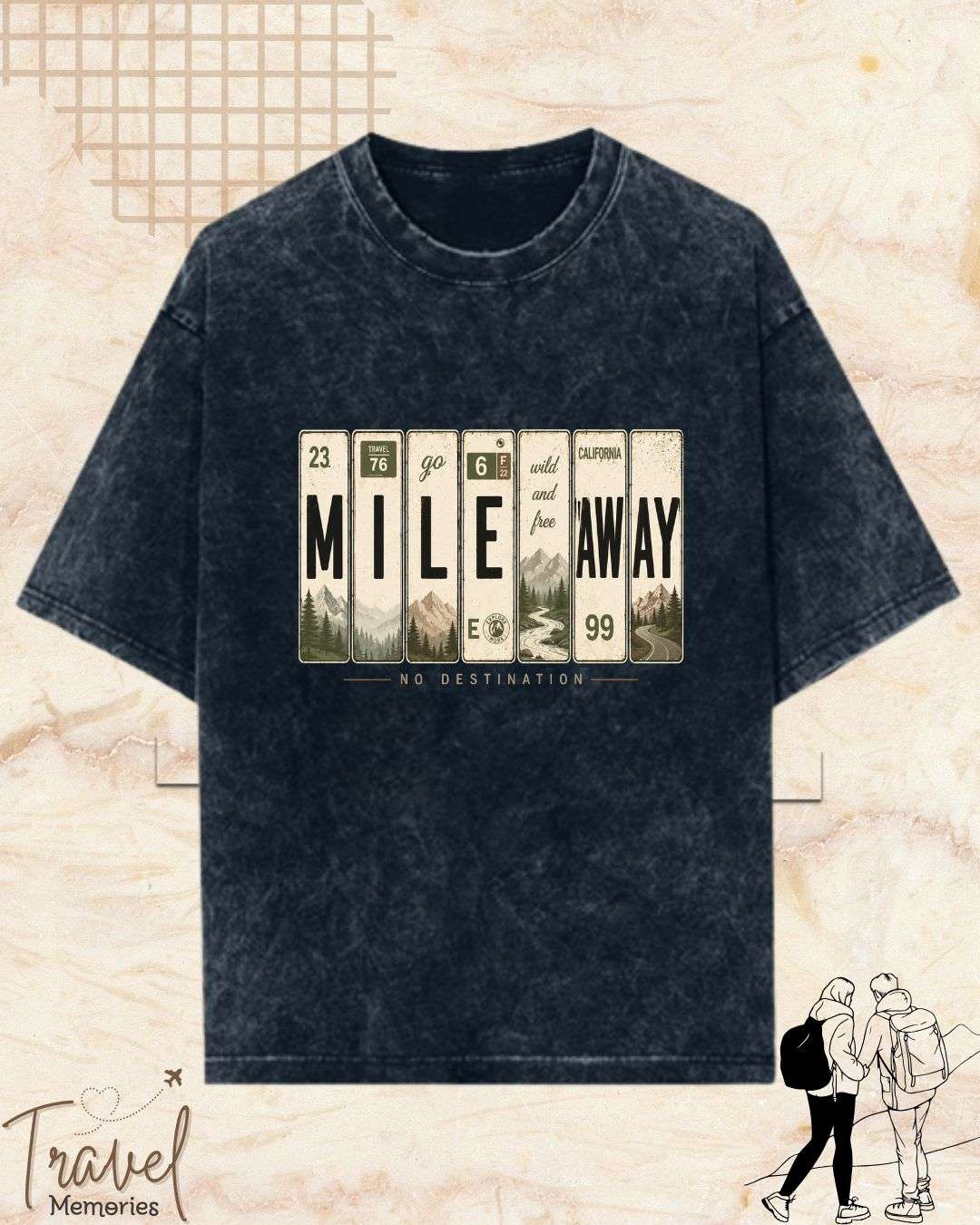 Roadtrip Travel Cotton Tshirt Swiftsoul 