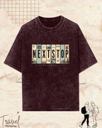 Roadtrip Travel Cotton Tshirt Swiftsoul 