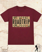 Roadtrip Travel Cotton Tshirt Swiftsoul 